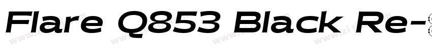 Flare Q853 Black Re字体转换